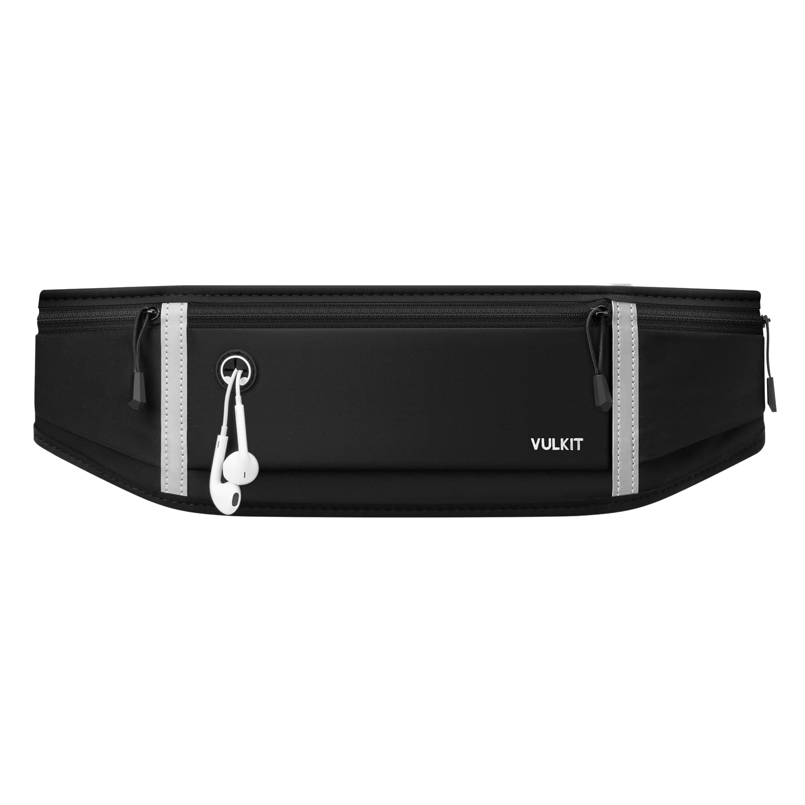 VULKIT Running Belt for Women & Men, Waterproof Running Phone Belt with Adjustable Elastic Strap, Breathable Phone Running Holder Waist Pack, Perfect Running Pouch, Suitable for All Outdoor Activities