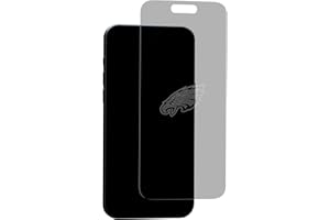 Screen Skinz - NFL Screen Protector Philadelphia Eagles for iPhone 16 Plus/15 Plus/15 Pro Max, Tempered Glass Officially Licensed Custom Glass - Disappearing Logo, Case Friendly, Scratch Resistant Tempered Glass Screen