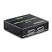 TOMSENN 1x2 HDMI Splitter 1 in 2 Out Digital 1 x 2 Splitters with Full HD 4K x 2K, 3840 × 2160, 3D Support