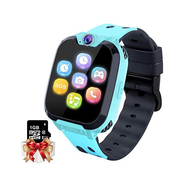 Kids Games Smartwatch MP3 Player Music Watch, Kids Watch with Touch Screen 2 Way Call, 16 Games, SOS, Alarm Clock…