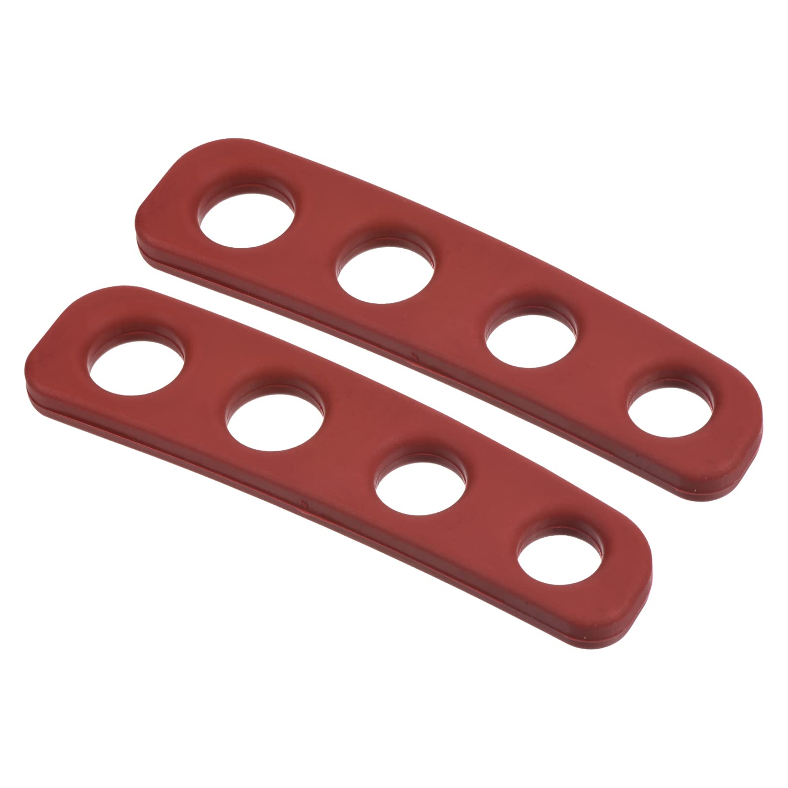 PATIKIL Basketball Shooting Aid, 2 Pack Basketball Finger Shoot Trainer Training Equipment Correct Shooting Posture for Youth and Adults, Dark Red, S