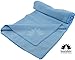 Yoga Towel by Waterglider, Hot Yoga: 100% Microfiber, Mat-size Length