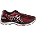 ASICS Men's Gel-Nimbus 19 Running Shoe, Black/Vermilion/Silver, 10.5 M US