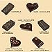 Fine, Artisanal, Vegan Chocolate Gift: Amore di Mona 24 Piece Connoisseur Collection: Made Pure & Simply with Premium Ingredients That Are All Natural, Non-GMO, Kosher, Gluten, Soy, Sesame & Nut Free