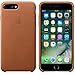 Apple Leather Case for iPhone 7 Plus - Saddle Brown