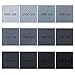 Coceca 120pcs Wet Dry Sandpaper 120 to 3000 Assorted Grit Sandpaper for Wood Furniture Finishing, Metal Sanding and Automotive Polishing,