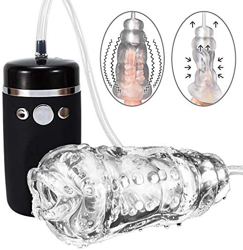 Automatic M-às-tÜrbatôr Cup Super Strong Power Electric Pump 3D Realistic Silicone Se~x Toys for Men Tshirt-Stick01