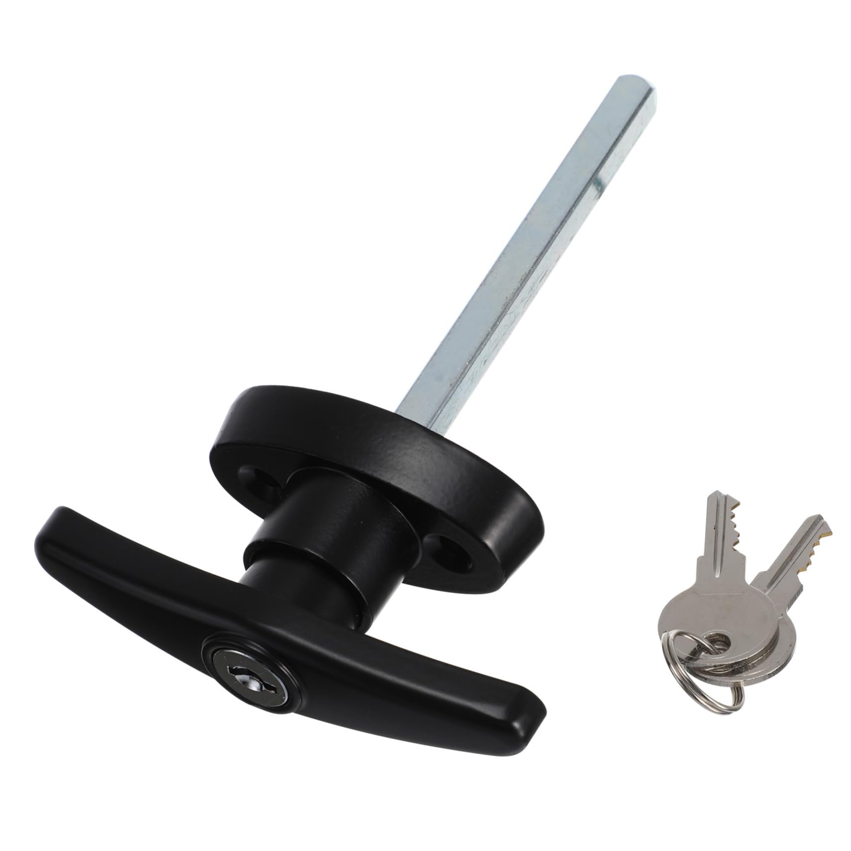 OSALADI T-Handle Cabinet Lock Secure Cam Lock for Cupboards and Cabinets Electric Cabinet Door Handle Lock with Key Ideal for Home Office