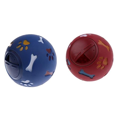 F Fityle 2 Unidades Pelota de Comida para Mascotas Bola ...