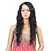 Synthetic Wigs for Women Body Wave Lace Front Wig Long Wavy Side Parting Heat Resistant Replacement Wigs Natural Looking 26 inch(1b) (26)