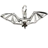 KEVIN N ANNA 925 Sterling Silver Flying Bat Charm | Charm Only