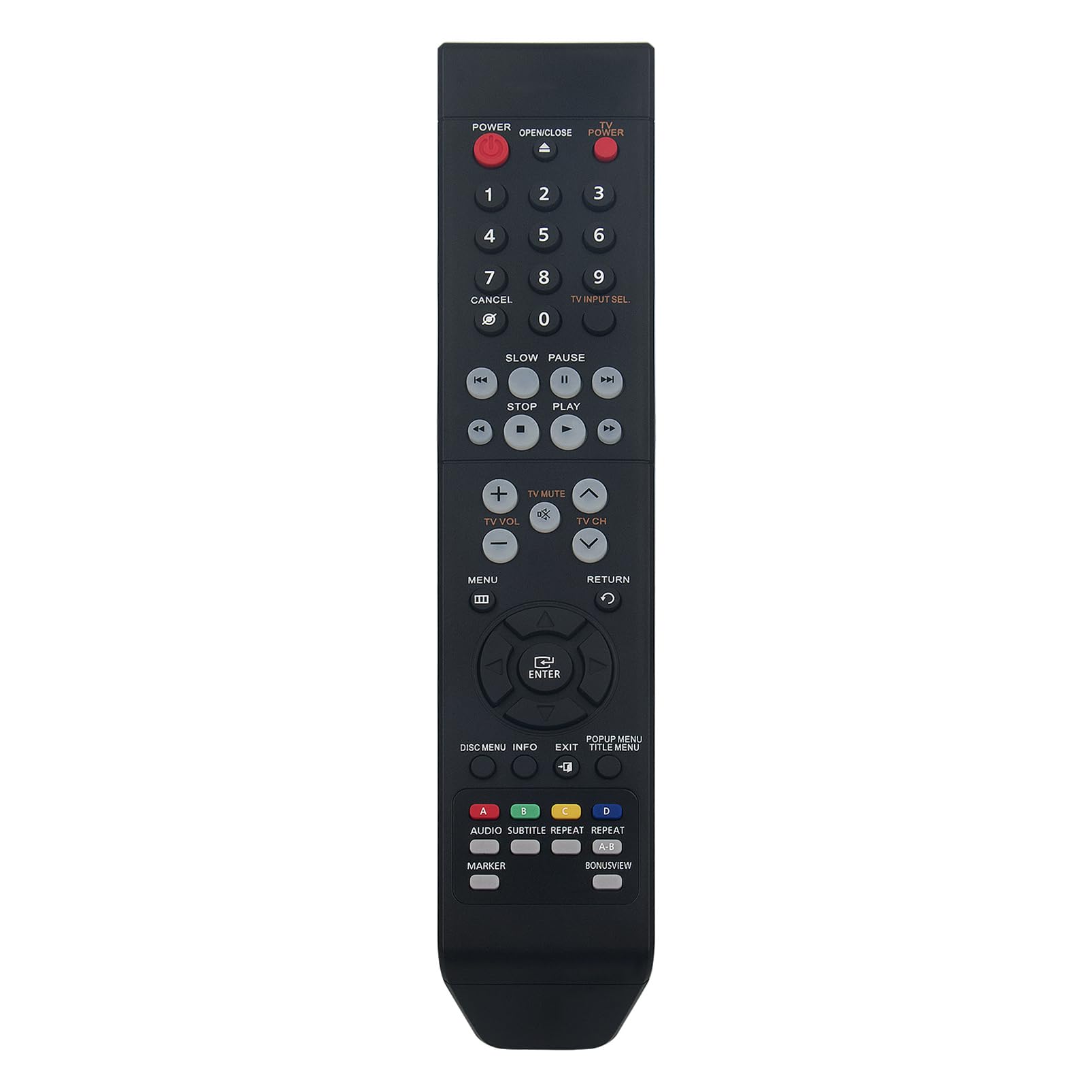 Photo 1 of 00070D AK59-00070D Replacement Remote Commander Compatible for Samsung Blu-ray Player BD-P2550 BD-P1500 BD-P2500 BD-P1500/XAA BD-P2500/XAA BD-P2550/XAA Disc DVD Player