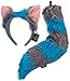 elope Deluxe Cheshire Cat Ears Headband & Tail Kit Standard