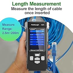 NOYAFA Network Cable Tester with IP Scanner, TDR