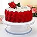 Ejoyous Aluminium Alloy Cake Decorating Turntable,11 Inch Revolving Cake Stand with Decorating Sets, Scraper Combs (3pcs),2 Icing Spatula (Scraper Cutters)