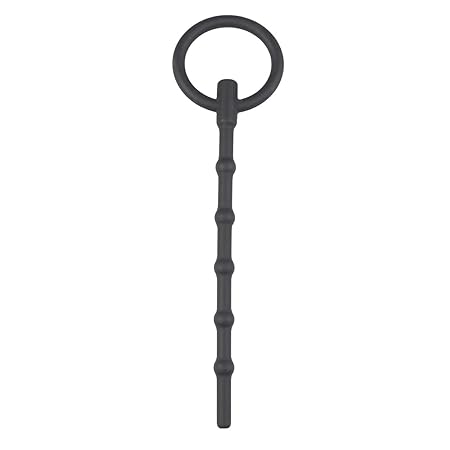 Sinner Gear Langer hohler Silikon-Penisplug -(Ø Länge 16 CM & Eingabe 11 CM) Lange hohle dilatoren männer mit großen Pull Rin