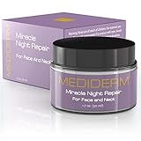 Miracle Night Repair Cream - Best Anti Aging Moisturizer and Anti Wrinkle Cream with Hyaluronic Acid, Vitamin C, Marine Collagen. Daily Moisturizing Treatment for Men and Women