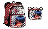 Nickelodeon Miraculous Lady Bug Backpack + Lunch Bag!