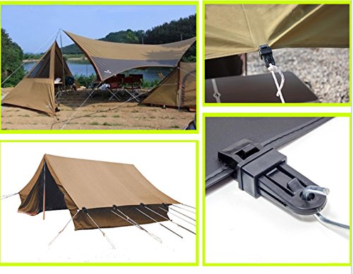 12pcs Clamp Tarp Clips Awning Clamp Set Trap Clips Jaw Tent Snaps hangers Camping Clamp Clips Tent Tighten Lock Grip For Outdoors Camping Farming Garden