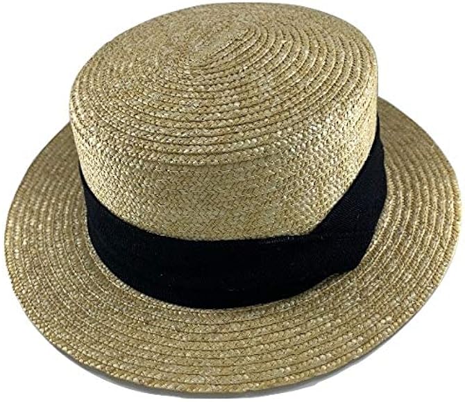 Amazon Hat Factory 麦わら帽子 ハット ストローハット 中折れ 天然素材 夏用 Uv対策 メンズ レディース ユニセックス 夏帽子 小麦色 7686 ハット 通販
