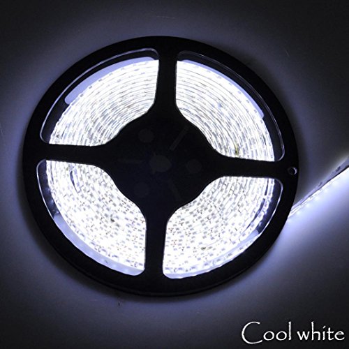 LED Strip Lights with Remote 5 Meter 16.4 Foot 3528 SMD RGB 300 LEDs, Blue LED Light Strip, LED Lights Strip, LED Night Light, LED Rope Lights, LED Tape Light (A)
