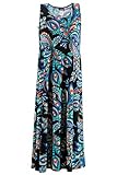 Jostar Women's Stretchy Long Tank Dress Print
