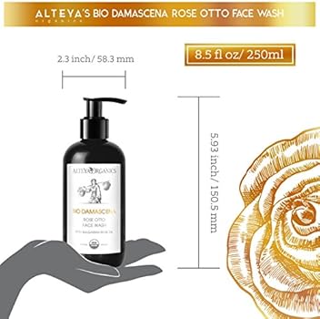 alteya organics face wash