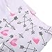 SEYOUAG Baby Girl Clothes Cute Mommy Letter Romper Arrow Heart Pants Newborn Girls Outfits Fall Winter Clothes Set (Adorable Pink, 3-6 Months)