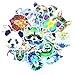 140 Pcs Stickers Pack Variety - Nebula & Animals Style Vinyl Decals DIY - for Laptop Skateboard Car Luggage Motorcycle Bicycle Graffiti Computer Keyboard