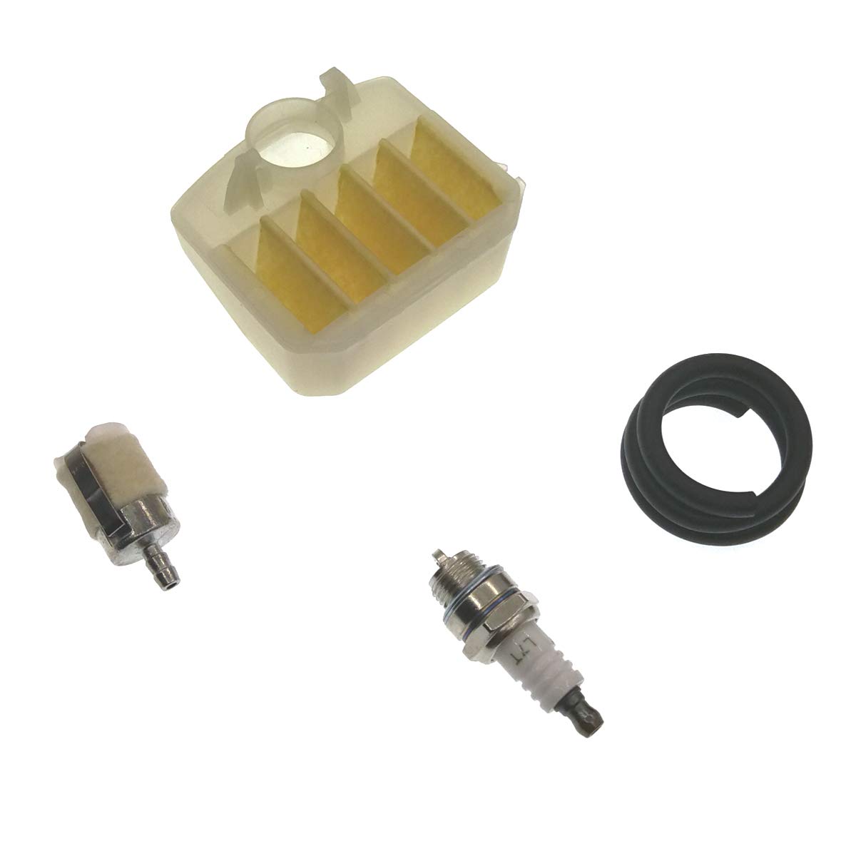 Cancanle Air Filter Fuel Hose Spark Plug Tune Up Kit For Husqvarna 350 340 345 346 XP 351 353 Chainsaw