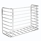 InterDesign Classico Kitchen Cabinet Organizer for Sandwich Bags, Plastic Wrap, Aluminum Foil - Chrome (Kitchen)
