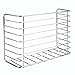 InterDesign Classico Kitchen Cabinet Organizer for Sandwich Bags, Plastic Wrap, Aluminum Foil - Chrome
