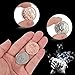 Walfront Magic Coins Scotch and Soda Magic Trick Set, Professional Magician Coins Trick, Close Up, Child, Teen