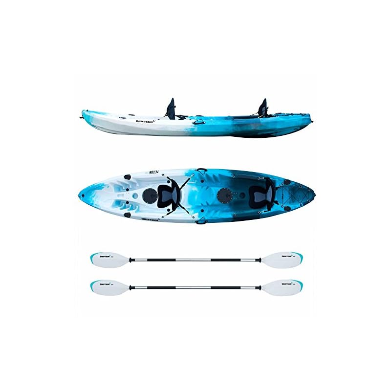 Driftsun Teton 120 Hard Shell Recreational Tandem Kayak