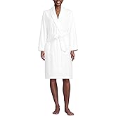 Lands' End Women's Cotton Terry Knee Length Spa Bath Robe