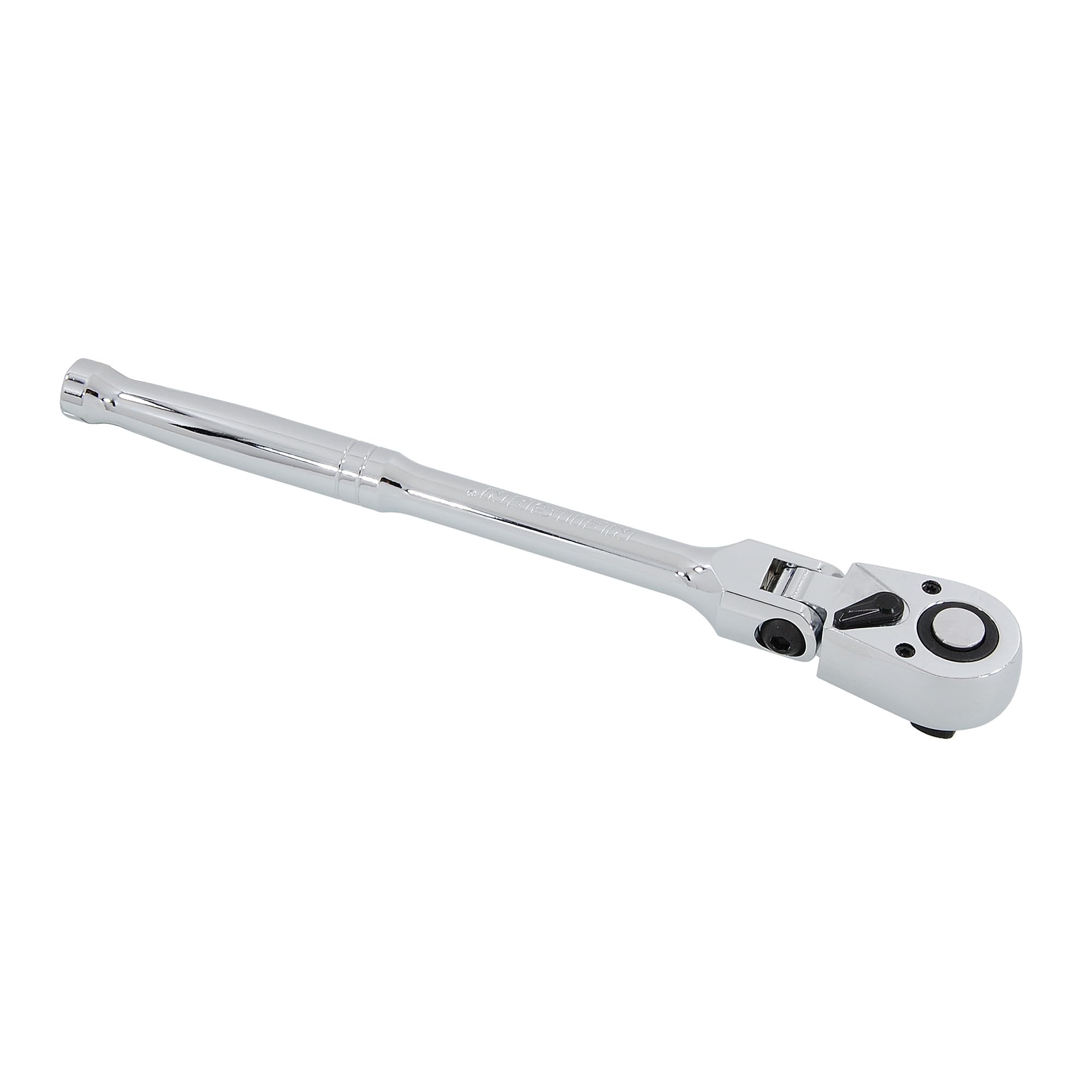 Neilsen CT0812 1/2in Drive Flexi-Head Ratchet with Locking Swivel Head Chrome Vanadium