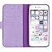 iPhone 6S Plus Case,iPhone 6 Plus Case,ikasus Flowing Liquid Floating Hourglasses Love Heart Bling Glitter Quicksand PU Leather Flip Wallet Pouch Stand ID Holders Case for iPhone 6S/6 Plus 5.5