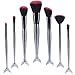 TTRWIN 7PCs Fashion Mermaid MakeUp Brushes Set Eyebrow Eyeliner Blush Foudation Cosmetic Tools