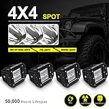 4PCS LED Pods Spot Flush Mount 5