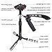 IFOOTAGE Aluminum Handheld Camera Stabilizer 20 inches Video Steadycam Stabilizer with 1/4 inch Screw Quick Release Plate Compatible for DSLR Cameras Camcorders, Up Load 6.6 lbs