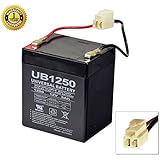 AlveyTech 12 Volt Battery Pack for The Razor Power Rider 360 (5 Ah, with Harness)