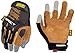 Mechanix Wear: M-Pact Durahide Leather Framer Work Gloves, Fingerless Design, Work Gloves with Impact Protection and Vibration Absorption, Safety Gloves for Men (Brown, Small)