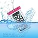 Waterproof Case Bag: Stalion® Sports Universal Water Safe Pouch (Fuchsia Pink) for All iPhone 6 6s Plus Samsung Galaxy S7 S6 Edge+ Note 5 iPod Touch HTC One M9 and other smartphones