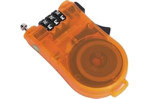 Combination Lock, Cable Lock, Drawstring Combination Anti-Theft Lock, Secure 3 Position Combination Lock with 1 Meter Retract