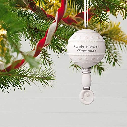 baby's second christmas ornament 2018