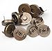 ALL in ONE 10 Sets Magnetic Button Clasp Snaps for Sewing Craft Bag Clothing Scrapbooking No Tools Required (18mm, Antique Bronze)