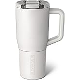 BrüMate Müv - 25oz 100% Leak Proof Insulated Coffee Mug with Handle & Lid - Stainless Steel Coffee Travel Mug - Double Walled Coffee Cup (Dune)