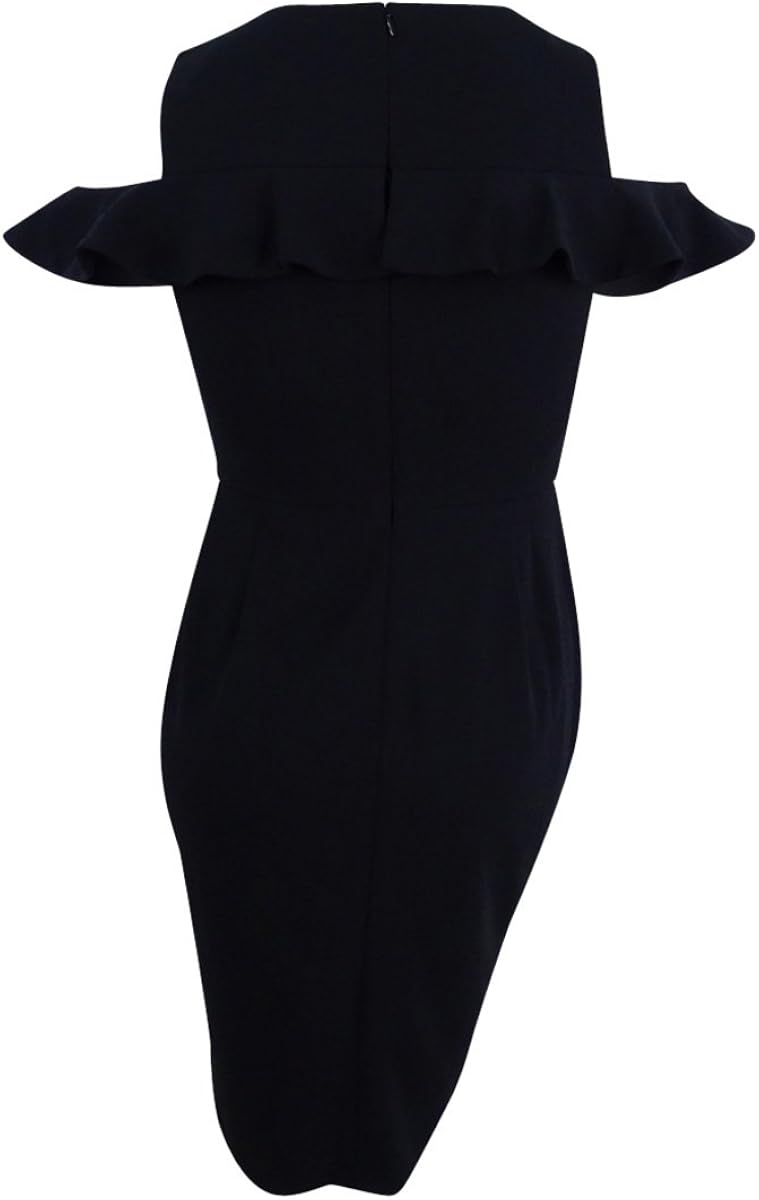 calvin klein cold shoulder dress