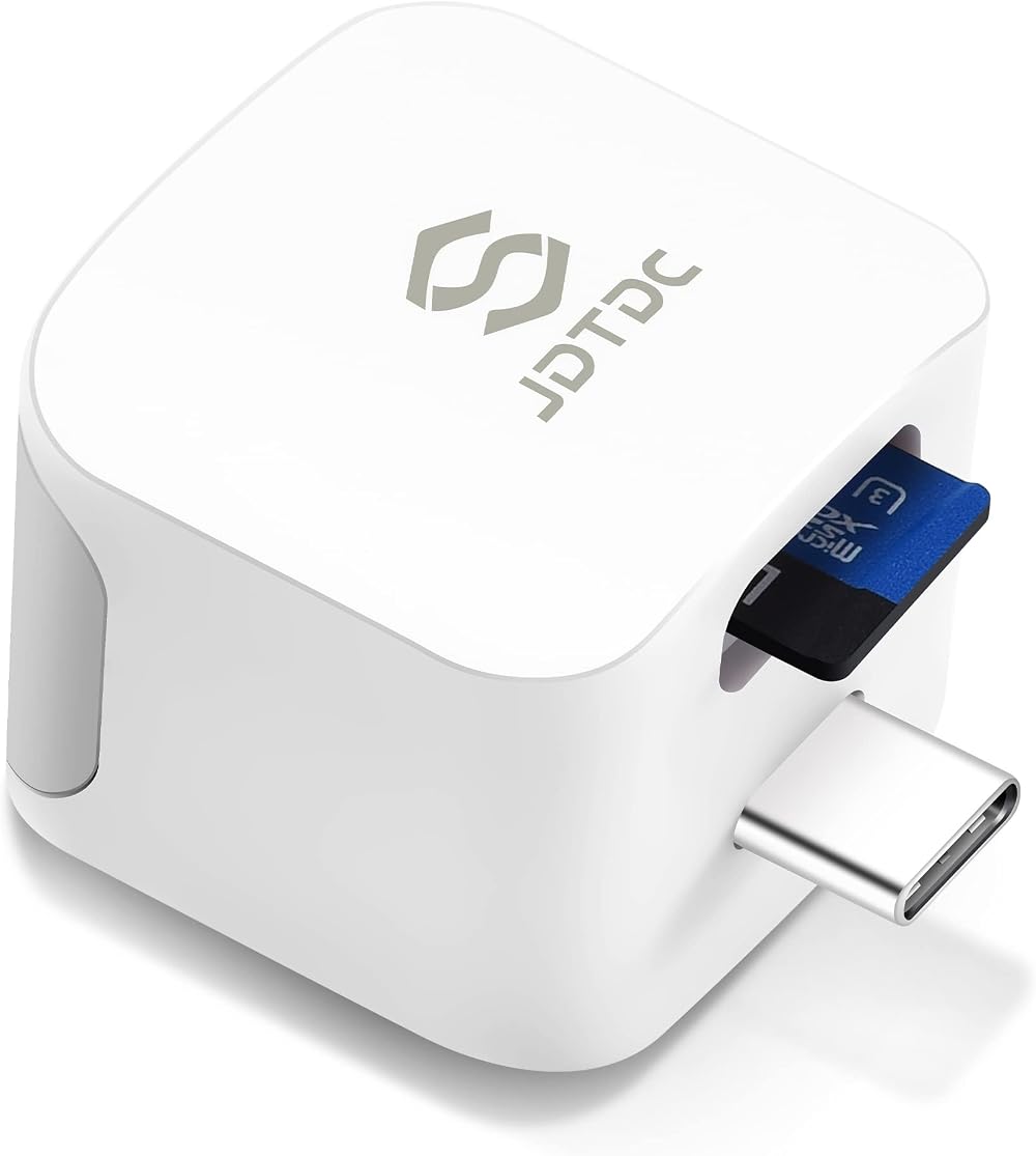 JSL JDTDC 128GB Photo Backup Data Cube Auto iPhone Storage