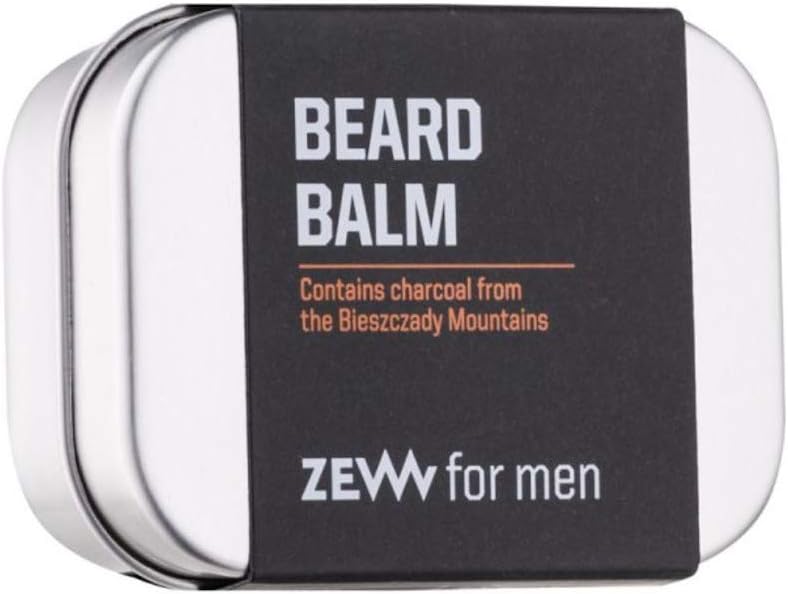Beard Balm 100% Natural with Active Charcoal